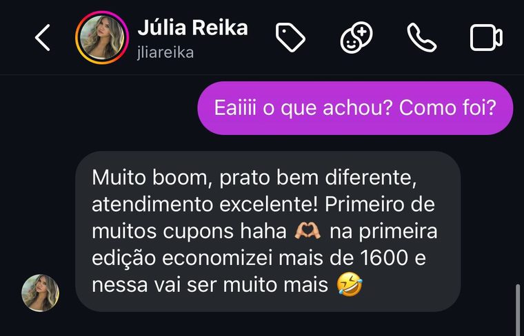 Depoimento de Júlia Reika — Chapecó em Dobro