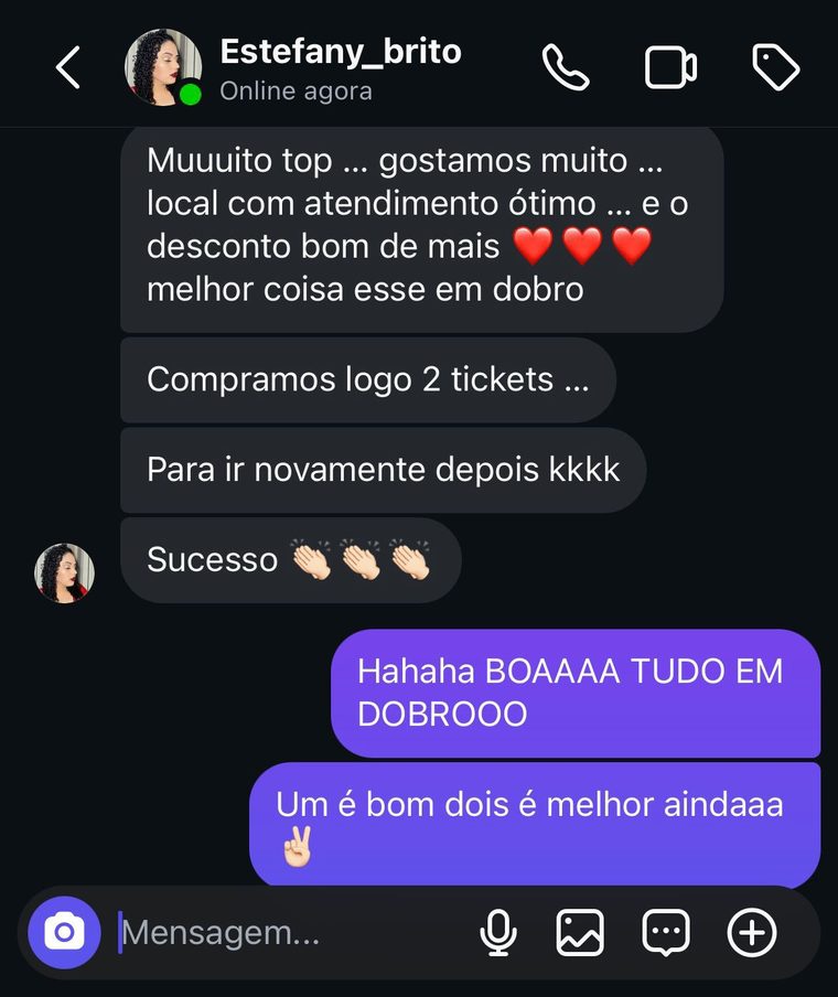 Depoimento de Estefany Brito — Chapecó em Dobro