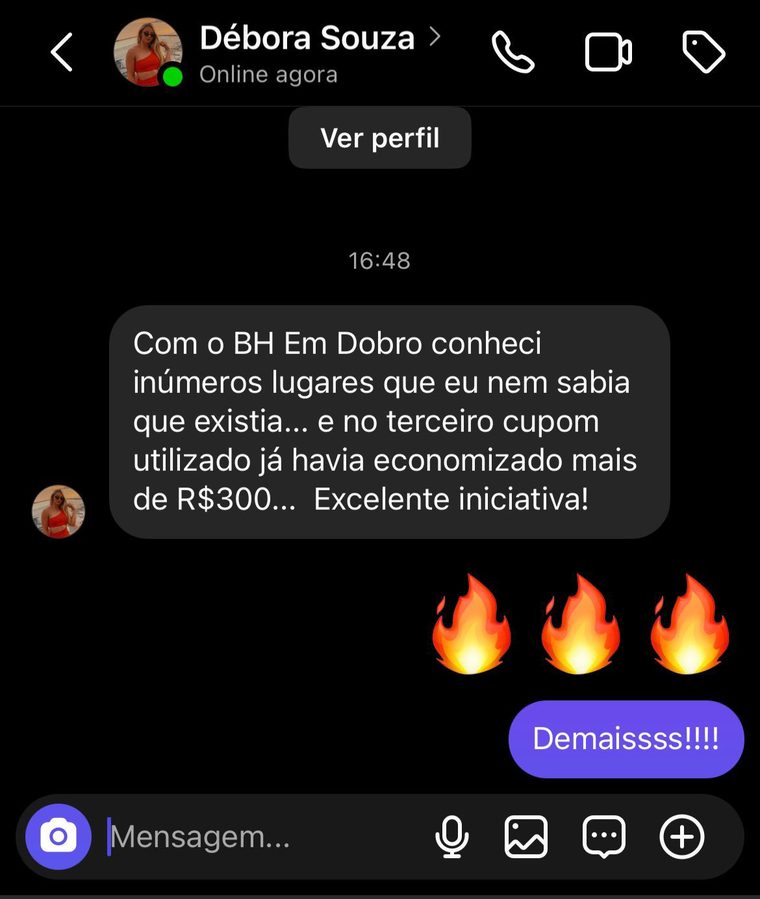 Depoimento de Débora Souza — Chapeco em Dobro